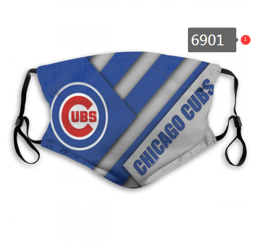 2020 MLB Chicago Cubs Dust mask with filter